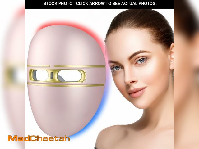 Lot 74-13624599 - F FIWENE HSA Red Light Therapy LED Facial Mask -Red &amp; Blue Light Anti Aging FSA Face Mask- Salon...