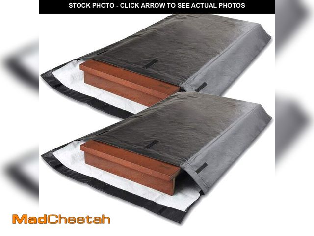 Lot 74-12706271 - Table Leaf Storage Bag Padded 2 Pack, 2024 Upgraded Heavy Duty Dining Table Leaf Bag, Extra Thick Fl...