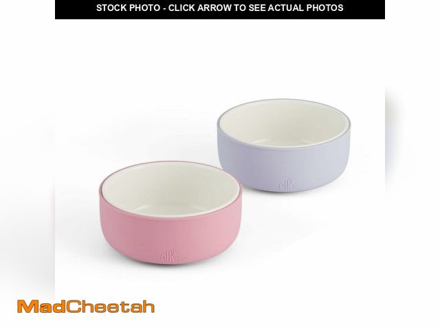 Lot 74-14266714 - Elk and Friends Kids Porcelain Bowls with Silicone Sleeves | Suitable for Babies/Toddlers | Microwav...