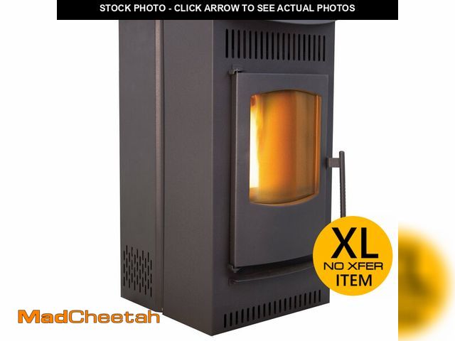 Lot 74-13288804 - Castle 41278 Serenity Pellet Stove, 1,500 square ft. Heating Capability, Smart Controller Features M...