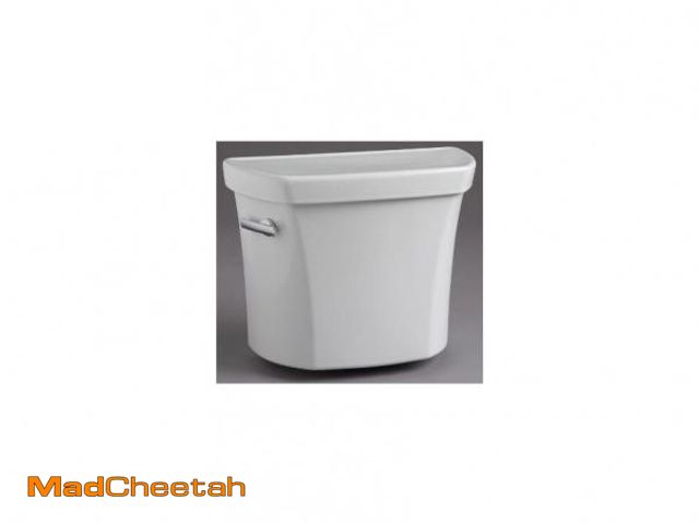 Lot 74-12403141 - Wellworth 1.28 GPF Single Flush Right-Hand Toilet Tank Only with Insuliner Tank Liner in White - UNU...
