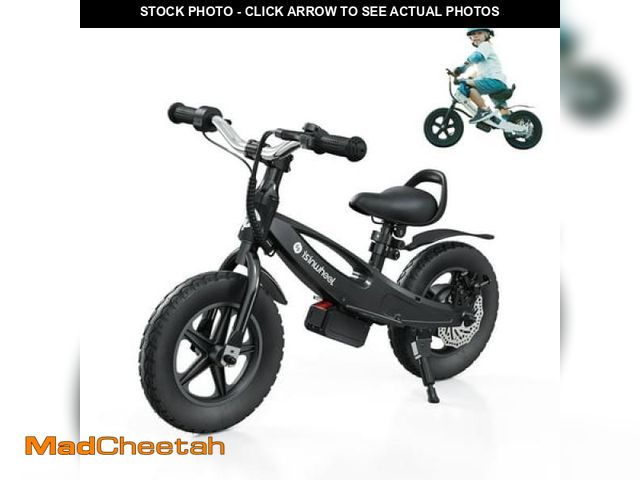 Lot 74-12172004 - ISinwheel SK12 Electric Balance Bike for Kids  150W for 3-6 Age  Two Speed up to 6.2 Mph Motorcycle ...