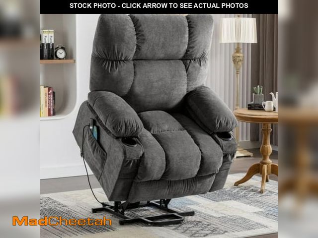 Lot 74-12377624 - JONPONY Power Lift Recliner Chair Recliners for Elderly with Heat and Massage Recliner Chair for Liv...