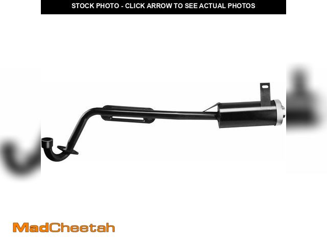 Lot 74-13710342 - PRO BAT Exhaust Pipe+ Muffler System 50cc 70cc 90cc 110cc Falcon Bull Style Quad Dirt Bike ATV Buggy...