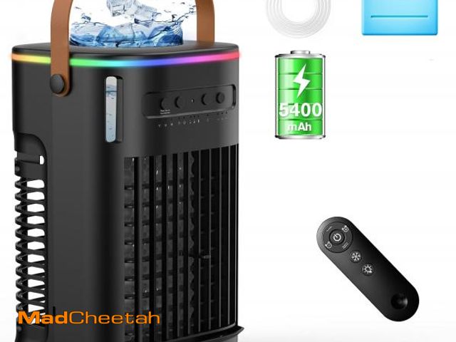 Lot 74-12323164 - AIRTHRYL 5 IN 1 Small Portable Air Conditioners, 2025 Upgraded Portable AC Unit, 3 Speeds, 1 Ice Pac...