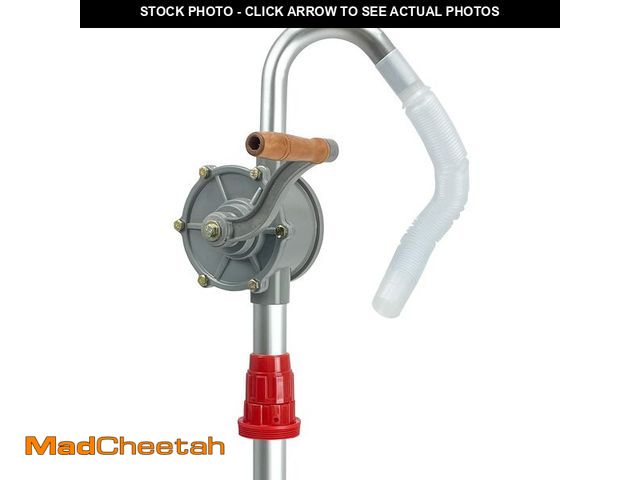 Lot 74-13965809 - Sutekus Rotary Drum Pump, 15-55 Gallon, for Fuel Transfer (Kerosene, Gasoline, Diesel) - UNUSED