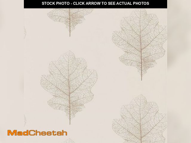 Lot 74-11218981 - Sanderson Oak Filigree Wallpaper SXXA1126 Color: Copper/Graphite - UNUSED