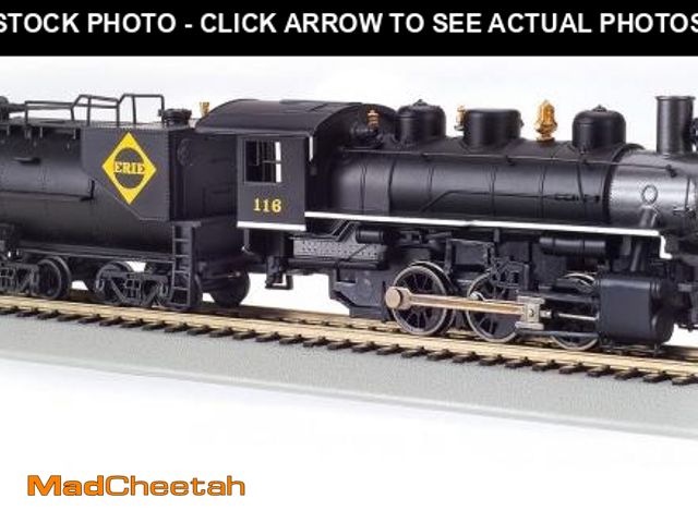 Lot 74-12425044 - *SEE DETAILS* Bachmann Trains - USRA 0-6-0 w/Smoke &amp; Vanderbilt Tender - Erie #116 - HO Scale *S...