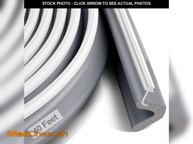 Lot 74-14263813 - 40FT Kerf VÃ¢â¬âShaped Weather Stripping Door Seal, PressÃ¢â¬âin Seal for PreÃ¢â¬âCut Slot ...