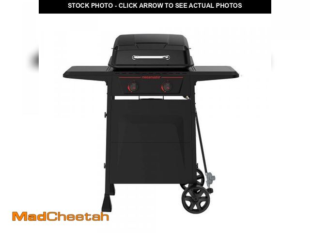 Lot 74-12420197 - 2-Burner Propane Gas Grill in Black - UNUSED