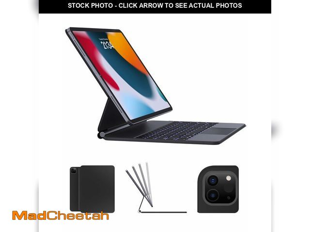 Lot 74-13712293 - AUSDOM Magic-Style Keyboard Case for 2024 iPad Air 13(M2) and iPad Pro 12.9 (6th/5th/4th/3rd Gen), M...