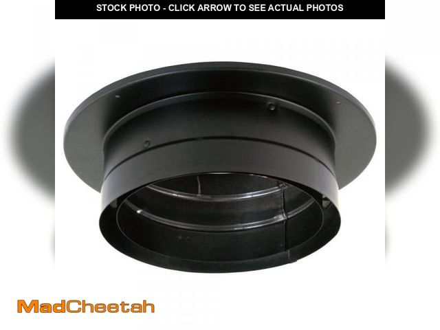 Lot 74-12517750 - DuraVent Model DVL Double Wall Stove Pipe 6in. DVL Chimney Adapter - UNUSED