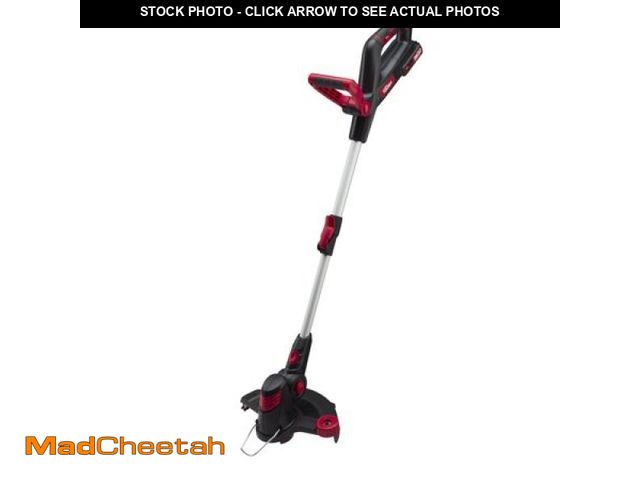 Lot 74-12405222 - Hyper Tough 20V Max Cordless 12-inch String Trimmer  HT21-401-003-02 - USED
