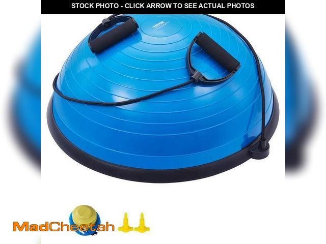 Lot 74-14468585 - SKYSHALO Half Exercise Ball Trainer, 23 in. Balance Ball Trainer, 660 lbs. Capacity Stability Ball, ...