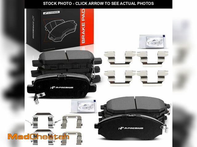 Lot 74-14056744 - A-Premium Front and Rear Ceramic Brake Pads Set Compatible with Nissan and Infiniti Models - G37 (Se...