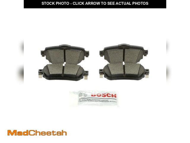 Lot 74-14206945 - BOSCH BC1965 QuietCast Premium Ceramic Disc Brake Pad Set - Compatible with Select Nissan Leaf, Rogu...