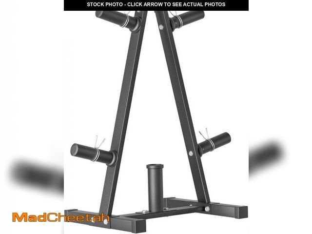 Lot 74-14607923 - Weight Plate Rack, Primy Weight Tree and Weight Rack for Plates, Weight Holder for 2 inch Olympic We...