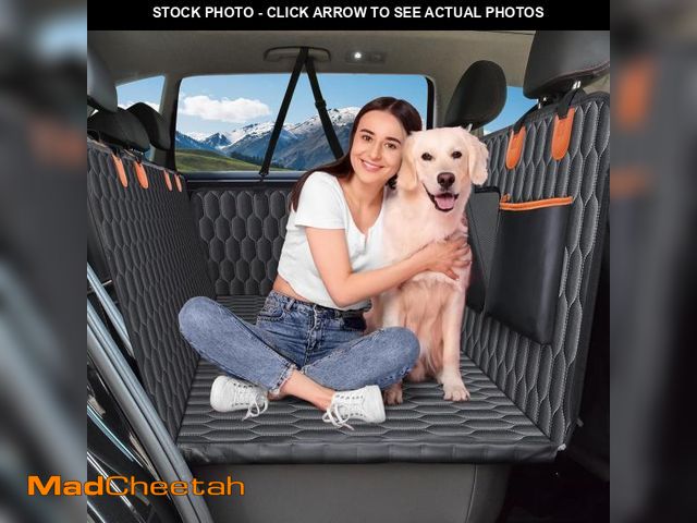 Lot 74-12136859 - Chumajor Back Seat Extender for Dogs-Supports 400lb,Waterproof Dog Car Seat Cover Hard Bottom-Detach...