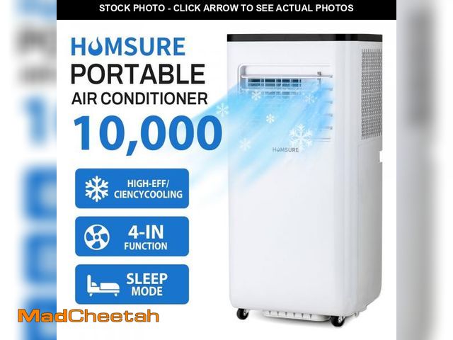 Lot 74-12514993 - HUMSURE Portable Air Conditioners 10000 BTU ASHRAE (6500 BTU DOE), Room Air Conditioning, Portable A...