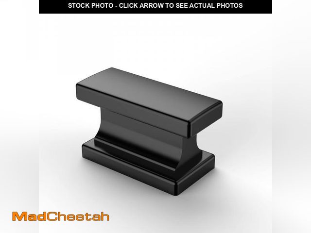 Lot 74-12303516 - Asidrama 10 Pack Matte Black Kitchen Cabinet Knobs Drawer Cabinet Hardware Zinc Knobs for Dresser Dr...