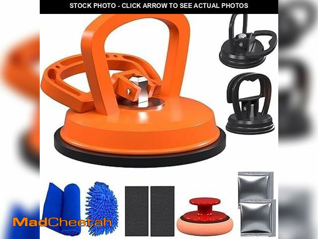 Lot 74-12697011 - 10-in-1 Dent Puller Car Dent Puller Tool Kit for Vehicle Repair, Glass, Screens, Tile &amp; Object L...