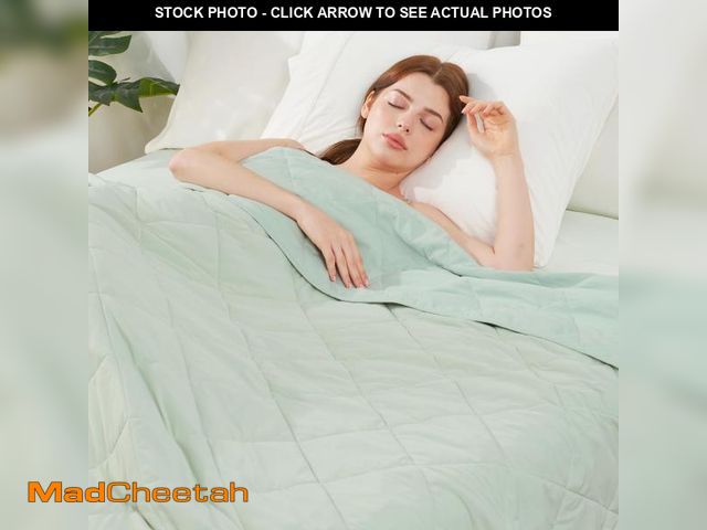 Lot 74-12305198 - Cozy Bliss Cooling Blanket for Hot Sleepers, Q-Max 0.4 Cooling Comfort Queen Size, Cold Blankets for...