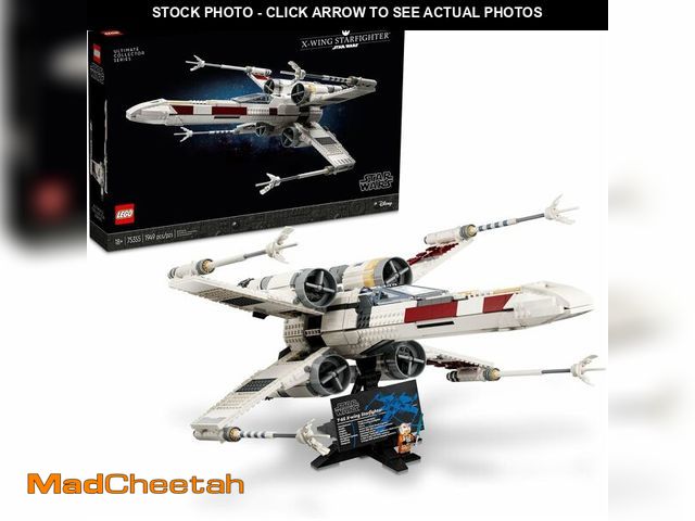 Lot 74-14587905 - LEGO Star Wars Ultimate Collector Series X-Wing Starfighter Building Set for Adults, Star Wars Colle...