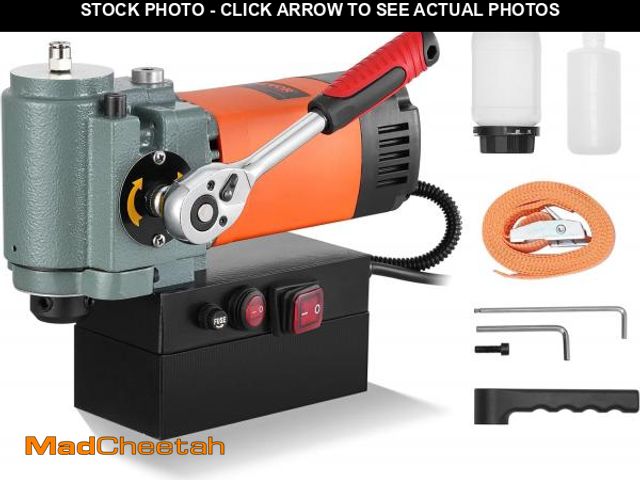Lot 74-12138121 - VEVOR Low Profile Magnetic Drill Press, 1300W Mag Drill, Light Weight Portable Mag Drilling Machine ...