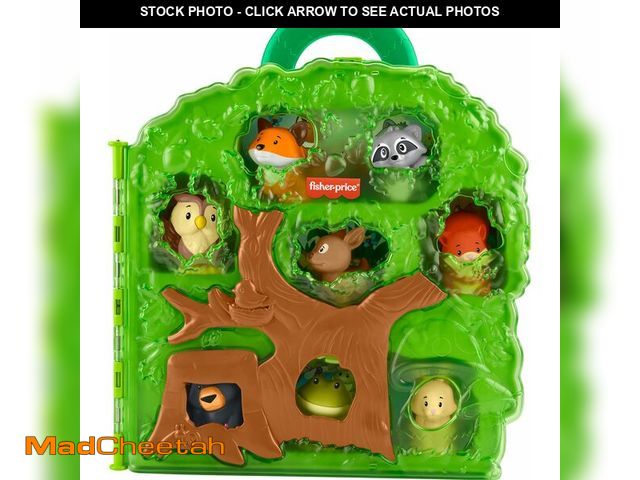 Lot 74-12700673 - Fisher-Price Little People Toddler Toy Forest Friends Carry Case Playset with Animal Figures for Pre...