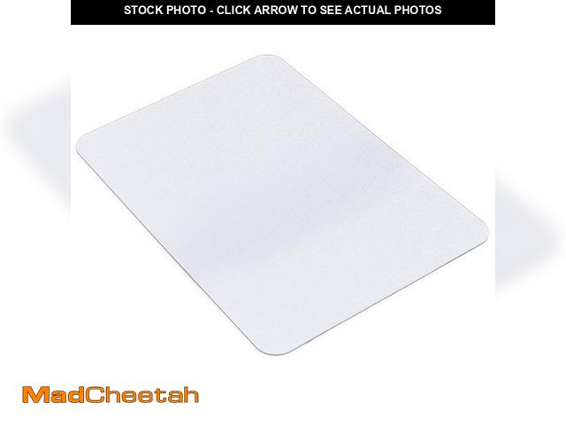 Lot 74-12490022 - GPED Office Chair Mat, 45"x53" Rectangle Floor Mats,Office Desk Mat for Hardwood Floor, Clear PVC He...