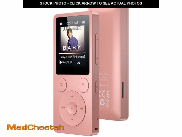 Lot 74-14383548 - ODEJOI 32GB MP3 Player with Bluetooth 5.3, Speaker, Simple Physical Buttons - UNUSED