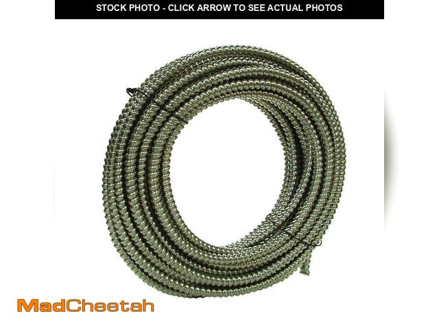 Lot 74-12831214 - Southwire 3/4 in. x 100 ft. Galflex RWS Metallic Armored Steel Flexible Conduit - UNUSED