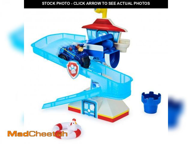 Lot 74-12119417 - PAW Patrol, Adventure Bay Bath Playset with Light-up Chase Vehicle, Bath Toy for Kids Aged 3 and up ...