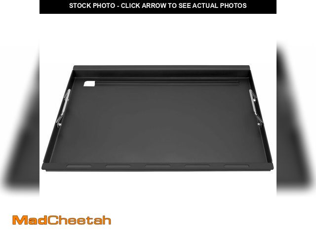 Lot 74-13819102 - Full-Size Griddle Inserts for Weber Spirit &amp; Spirit II 300 Series, Flat Top Grill Griddle for We...