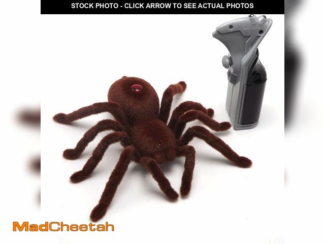 Lot 74-14303029 - Tipmant Simulation Cute RC Spider Infrared Remote Control Vehicle Car Electric Realistic Animal Kids...
