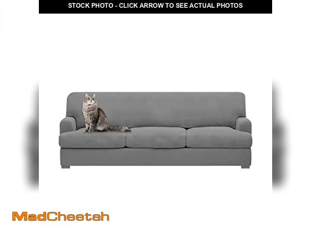 Lot 74-11553812 - molasofa T Cushion Sofa Slipcovers with 3 Individual T Cushion Shape Seat Covers for Home DÃ©cor, 4 ...
