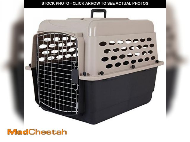 Lot 74-12287942 - (MISSING DOOR) Petmate Vari Dog Kennel - Portable Dog Carriers &amp; Crates for Medium Dogs, Airline...