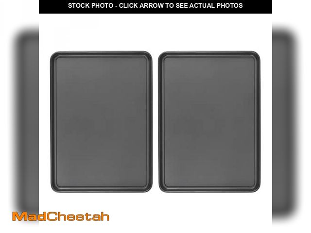 Lot 74-12136978 - GoodCook Everday Nonstick Carbon Steel 15" x 21" Baking Sheet Set, 2 Pack - Extra-Large Carbon Steel...