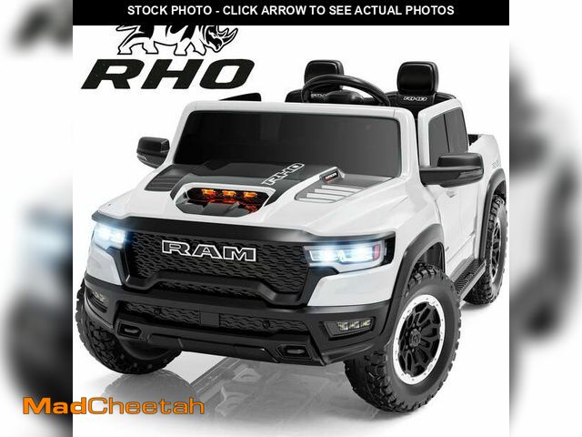 Lot 74-13113893 - Ram 24V Ride on Car 2 Seater for Big Kids, Ram 1500 RHO Battery Powered Ride on Toy with Remote Cont...