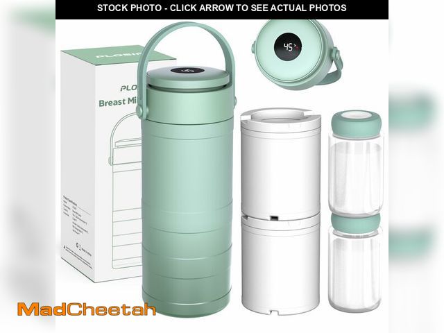 Lot 74-14271354 - Portable Breast Milk Cooler, 24H 360ÃÂ° Cooling, Digital Temp Display, 22oz Capacity with 2 BPA-Fre...