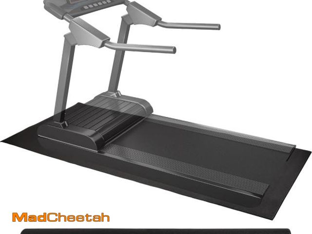 Lot 74-12137663 - Elevon Treadmill Mat, 1/4" Thick Walking Pad with Shock Absorption Noise Reduction, Non-Slip High De...