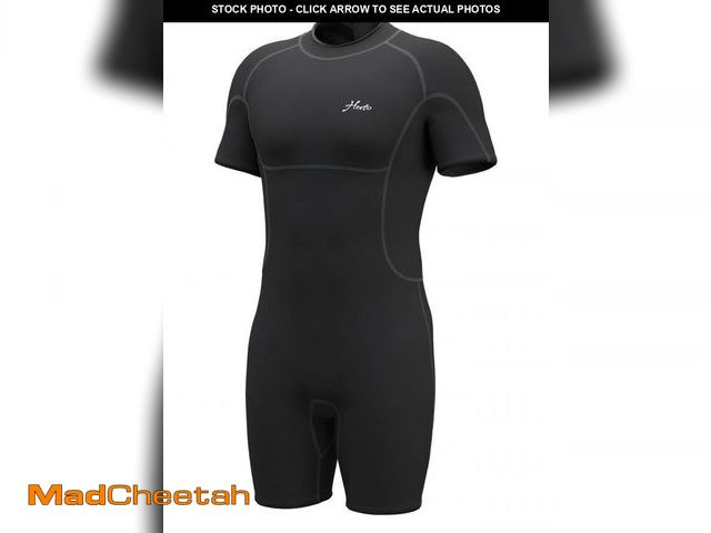 Lot 74-12049686 - Hevto Wetsuit Men Shorty 2mm Neoprene Back Zip Short Wet Suit for Surfing Swimming SUP Snorkeling Di...