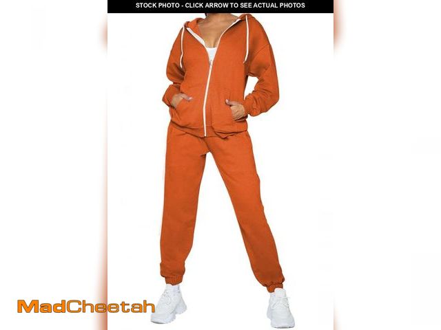 Lot 74-12386182 - TOLENY Women's 2 Piece Workout Tracksuit Sets Zipper Hoodie and Jogger Pants Sweatsuit Outfits Loung...