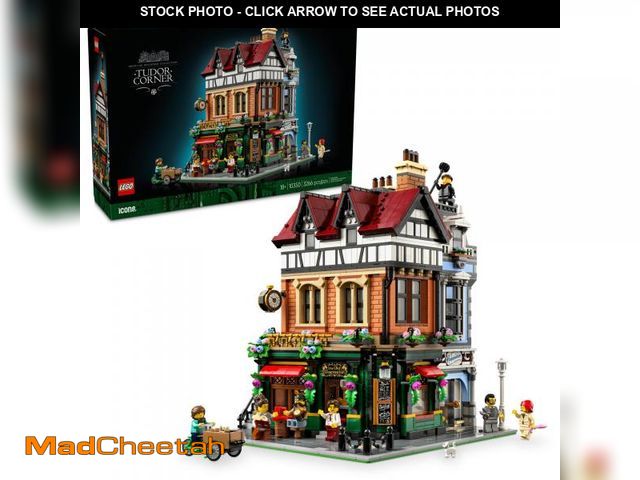 Lot 74-12342084 - LEGO Icons Tudor Corner Building Set for Adults 18+ - DIY Miniature House Kit - Collectible Mini Hou...
