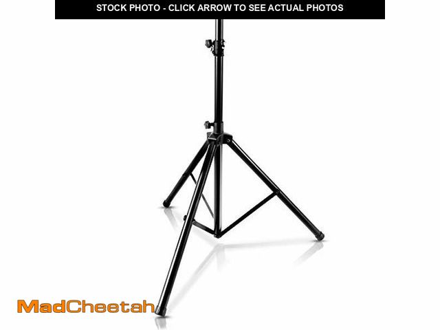 Lot 74-12544319 - Pyle Universal Speaker Tripod Stand Mount - 6' Sound Equipment Holder Height Adjustable Up to 70 Inc...