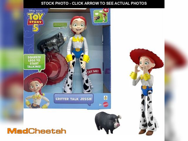 Lot 74-14062037 - Mattel Disney and Pixar Toy Story 5 Critter Talk Jessie, 12 Inch Posable Action Figure Toy &amp; Jim...