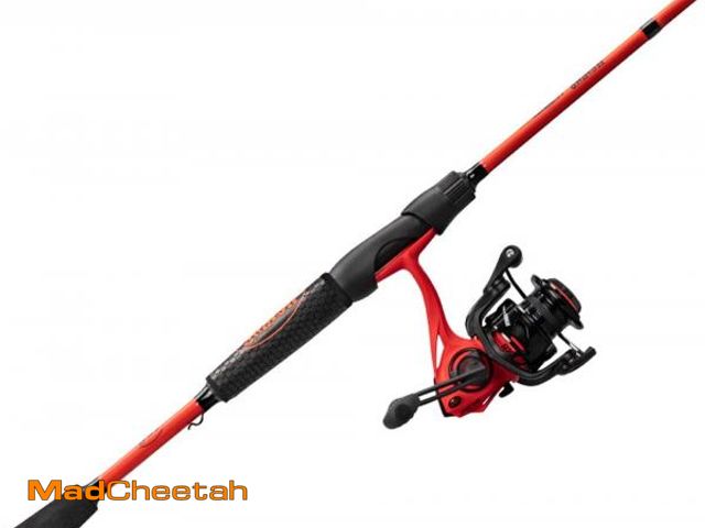 Lot 74-12426892 - (SECOND EYE IS BROKE OFF) Lew's Mach Smash Spinning Reel and Fishing Rod Combo, 6-Foot 6-Inch 1-Piec...