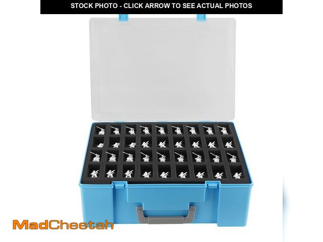 Lot 74-13996982 - TPCY Miniature Storage Sturdy Carrying Figure Case -108 Slot Figurine Minature Carrying Case Compati...