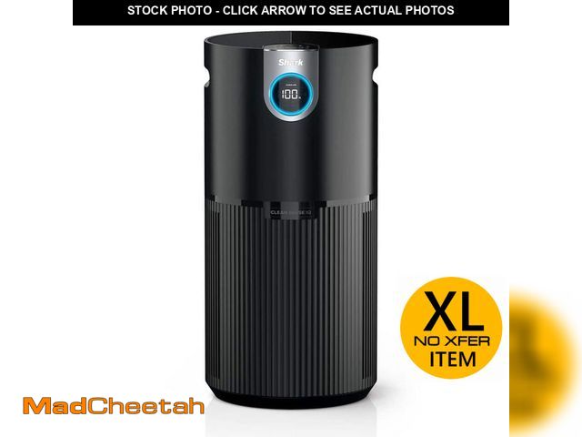 Lot 74-14344879 - Shark True Console 1000 sq. ft. HEPA Filter Air Purifier and Cleaner in Blacks with True NanoSeal, C...