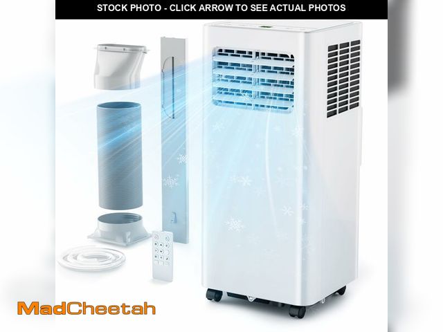 Lot 74-12670763 - EUHOMY 8000 Btu Portable Air Conditioners, 3 in 1 Portable AC with Cool, Dry, Fan Modes, Quiet Air C...